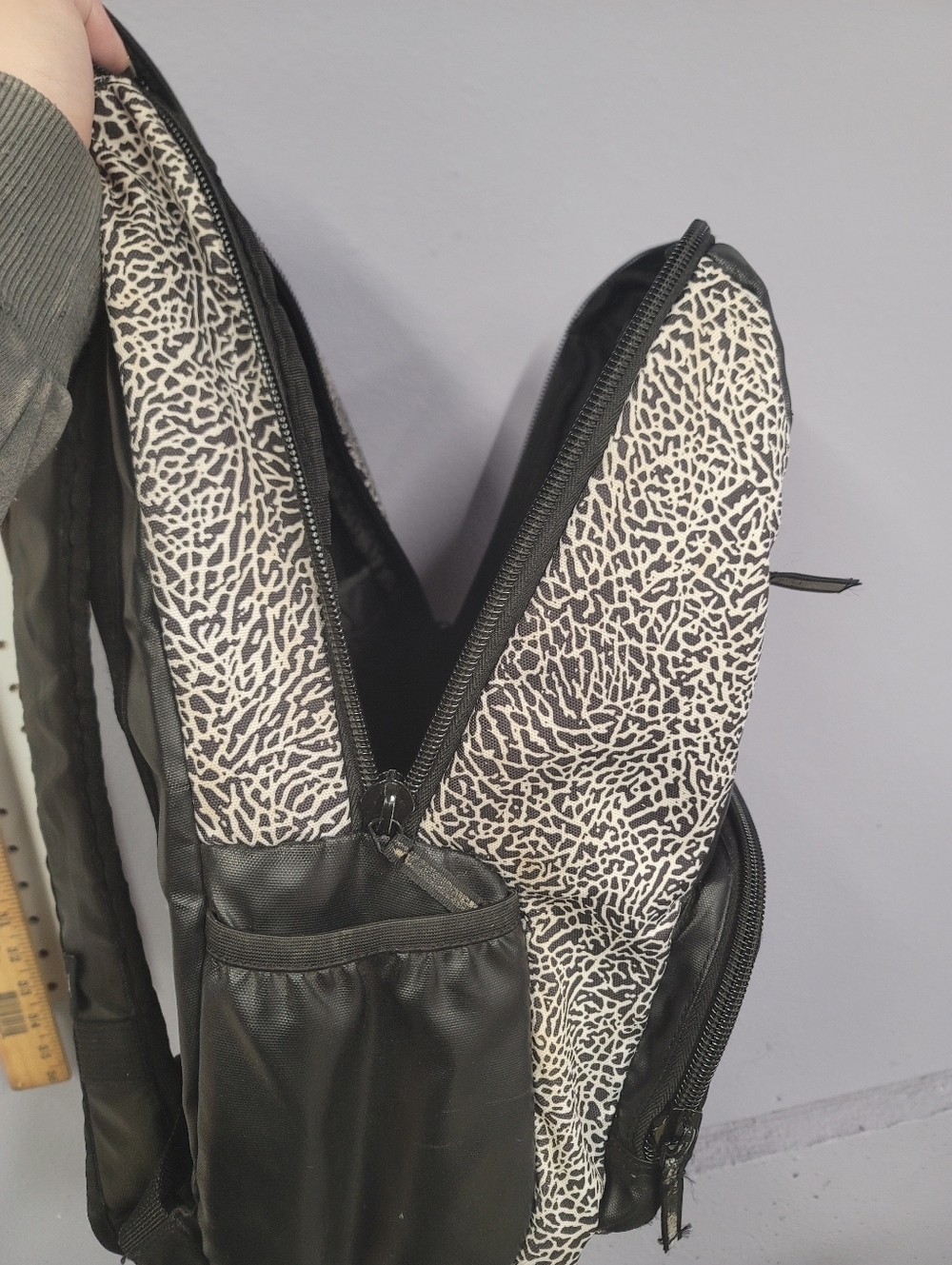 Jordan Elephant Print Backpack - Picture 4 of 10